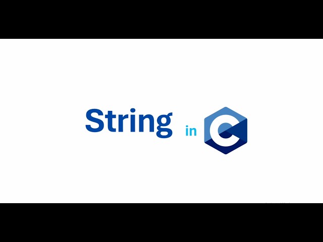 String (Array of Chararacters) in C Programming