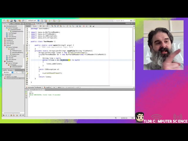 Java Programming Tutorial 13 - Read From External Text File