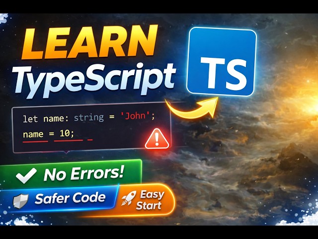 Typescript tutorial in hindi  for beginners 2026