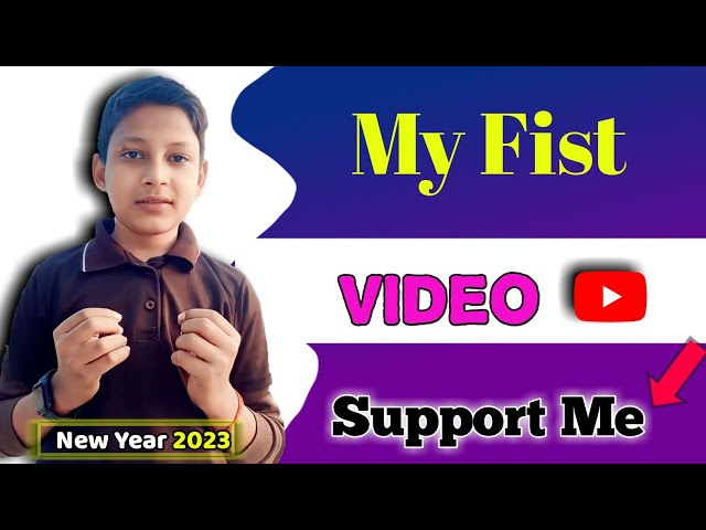 My First Video // On Youtube 2023 || Tech Boy Om