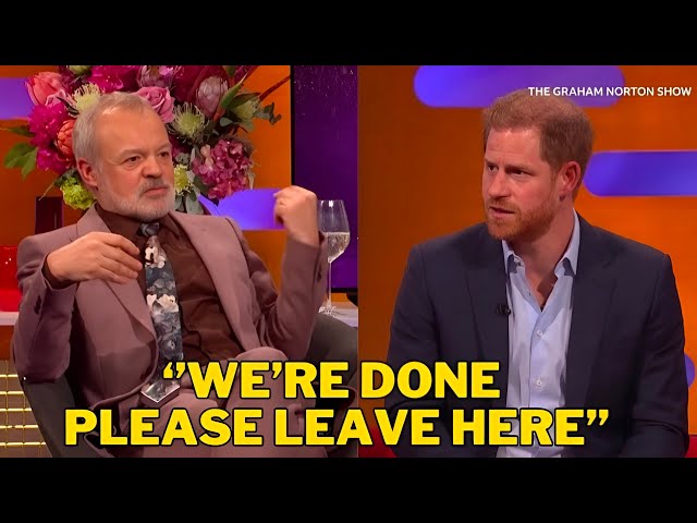 Prince Harry Kicked Off From Graham Norton Show After Heated Clash
