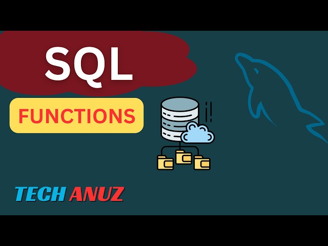 Aggregate Functions in SQL | COUNT, SUM, AVG, MIN & MAX