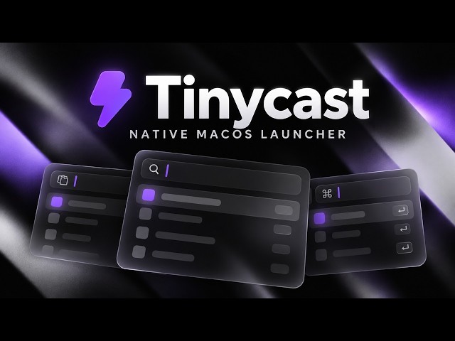 Tinycast GitHub Explained: Native macOS Launcher with Clipboard History and Hotkeys