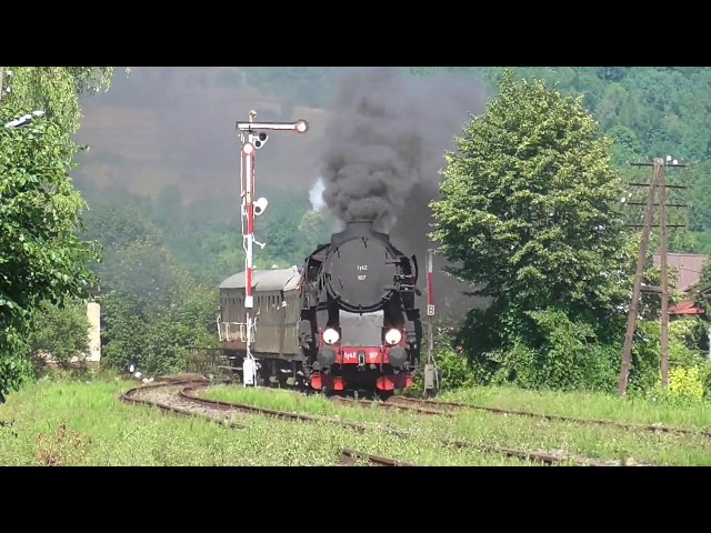 Parowozy Ty2-911, Ty42-107 i OKz32-2 z pociągami retro, 29.06-7.07.2019