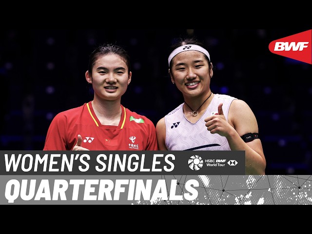 YONEX French Open 2026 | An Se Young (KOR) [1] vs Han Yue (CHN) [7] | QF