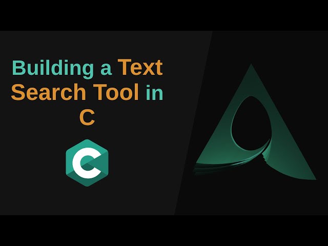 Building a Text Search Tool in C