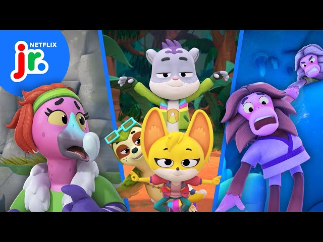 Sam & Kit's Animal Rescues! 🐵 The Creature Cases | Netflix Jr