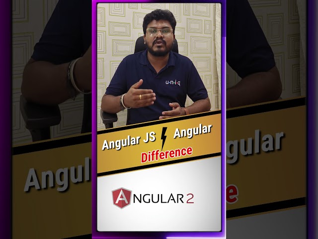 Difference Between Angular and Angular js | தமிழில்  |  #shorts