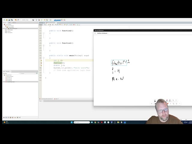 Java Recursion: Winding the Call Stack and Printing a Diamond Pattern
