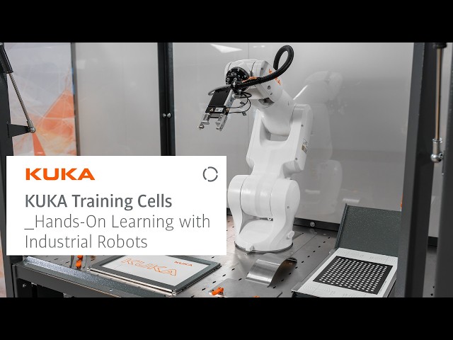 KUKA Training Cells: AI-enabled robotics for the skilled workers of tomorrow