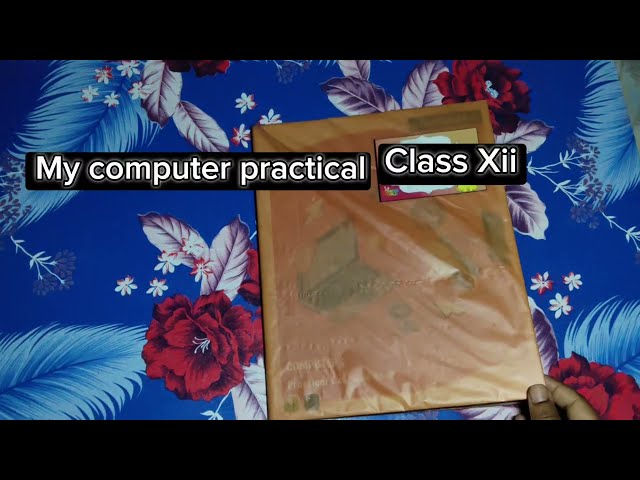 Class Xii computer practical #youtube #study #class12 #computer #lifestyle 