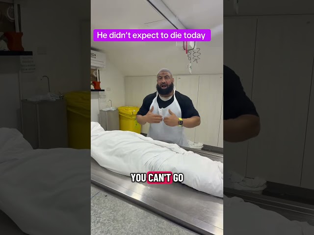 He Didn’t Expect To Die Today - The Muslim Undertaker