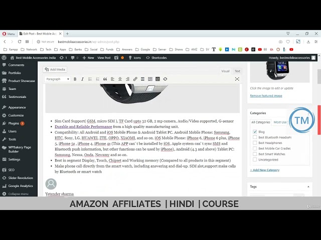 Lesson 21 | On-Page SEO For WordPress Blog Posts & Affiliate Reviews (Hindi/Urdu)
