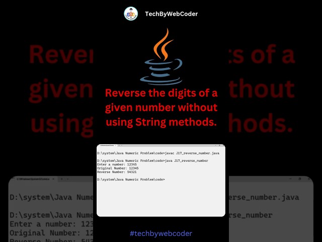 Day 17: Reverse Number in Java