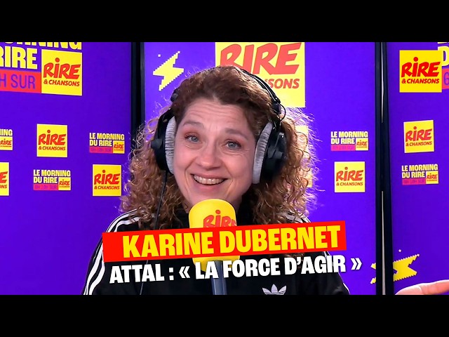 Attal: "The strength to act" - Karine Dubernet's Funny Minute