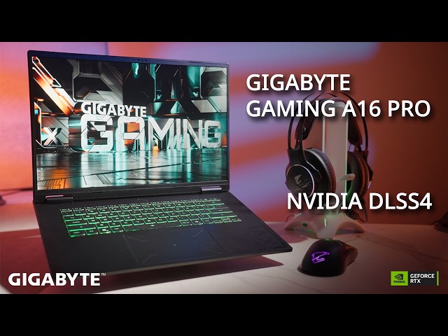 The Ultimate PRAGMATA Experience ⚡ GIGABYTE GAMING A16 PRO x NVIDIA DLSS 4