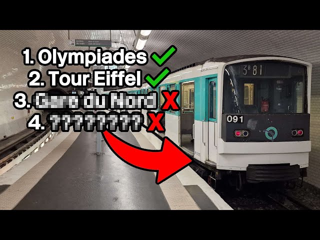 How Fast Can I Visit 15 Random Stations in Paris?