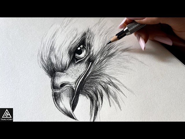How to Draw a Realistic Eagle Step by Step | Easy Pencil Drawing for Beginners