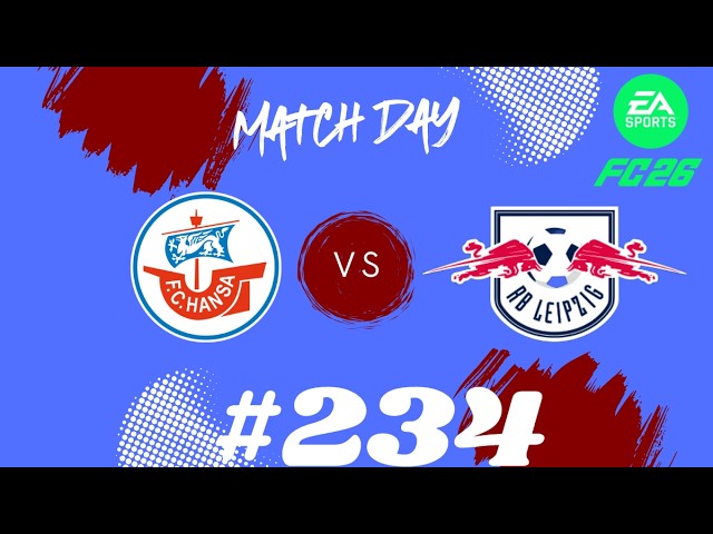 EA FC 26 Deutsch #234 ⚽ Spieltag 11 gegen RB Leipzig ⚽ Hansa Karriere