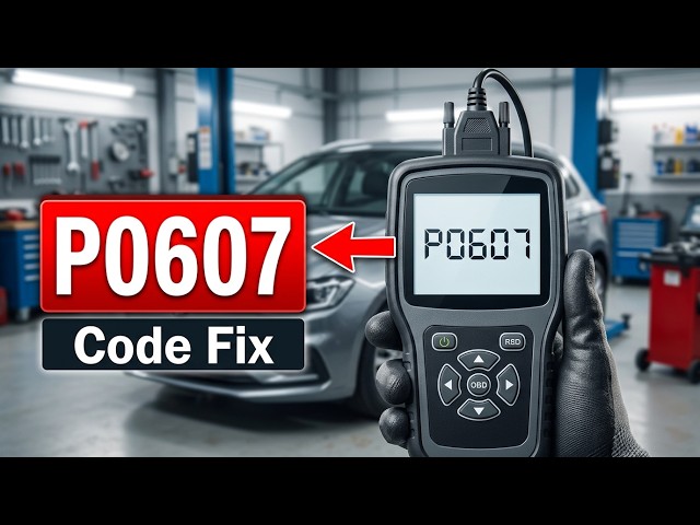How To Fix P0607 code - Control Module Performance Error Troubleshooting