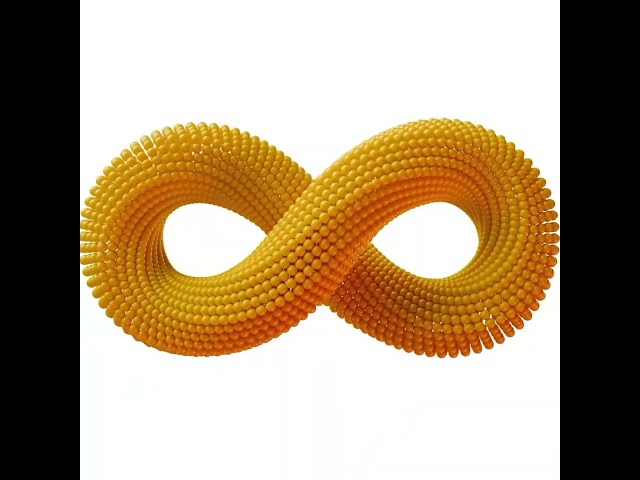 HYPNOTIC 3D INFINITY LOOP | Satisfying Sphere Array Animation