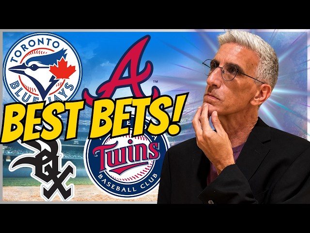 MLB BEST Bets Today! Blue Jays vs Braves | White Sox vs Twins | Tuesday MLB Picks