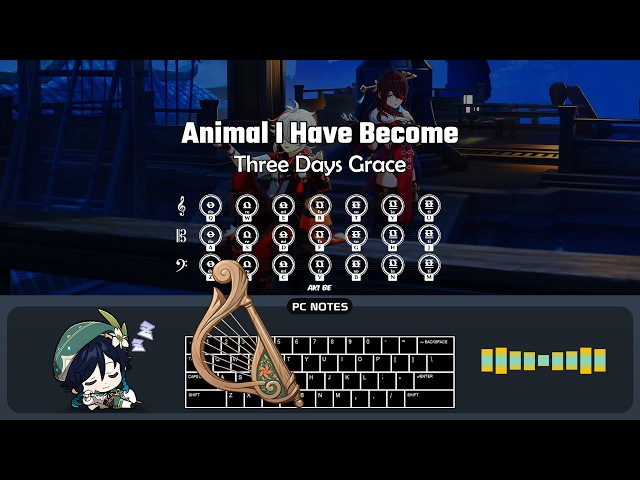 Three Days Grace - Animal I Have Become (Windsong Lyre Cover | Genshin Impact)