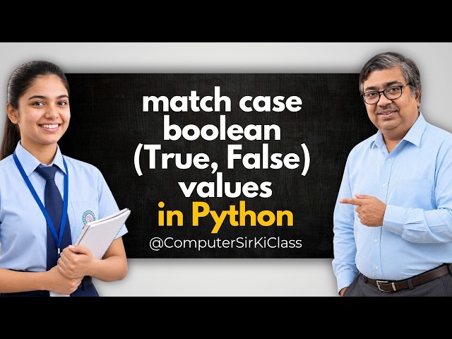 Python Match-Case with Boolean Values | Matching True and False