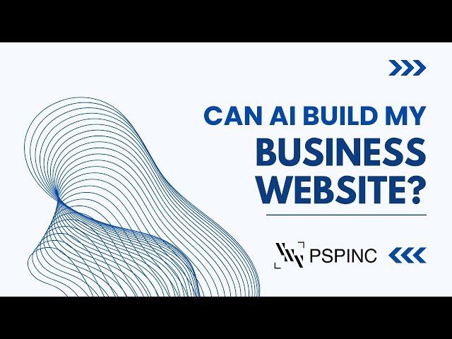 Can AI Build My Website?