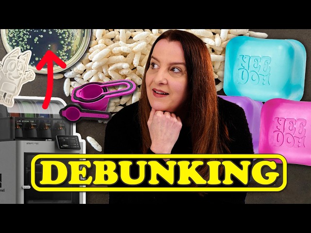 Debunking: 3D printed kitchen gadgets, needoh, puffed rice