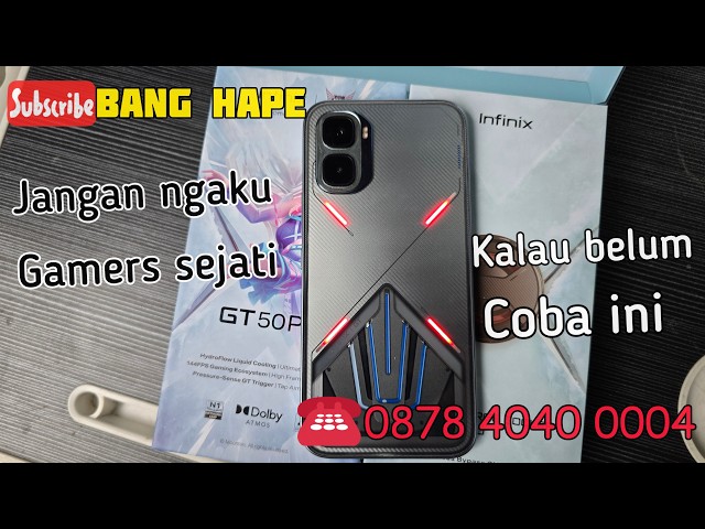 Warranty until June 2027 - Infinix GT 50 Pro 256GB Review in 2026 Bang Hape COD Shopee Tokopedia