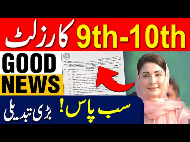 Good News 9th Class Result 2026 - 10th class result 2026 - Result 2026 Matric - ssc Result 2026 Date