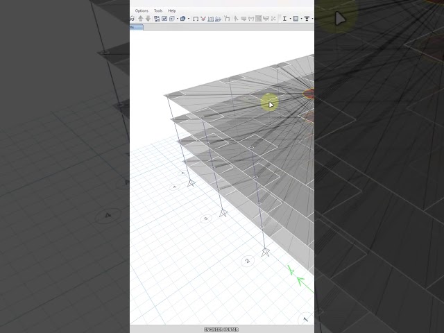 Show Diaphragm Forces in ETABS #etabs #tutorial #structuralanalysissoftware