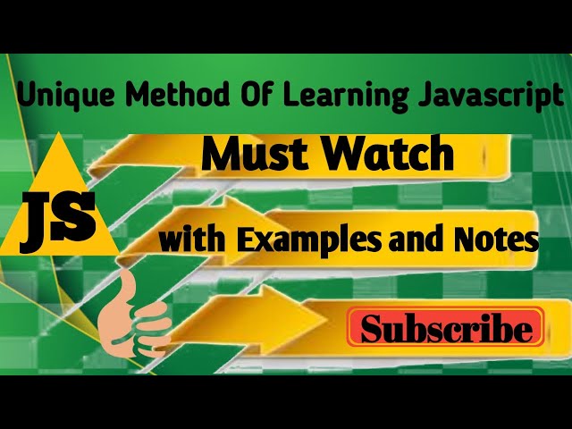 JavaScript Tutorial Full Course - Beginner to Pro (2024) | javascript basics |