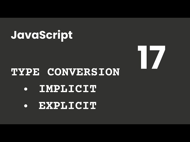 JavaScript Introduction | Lesson 17