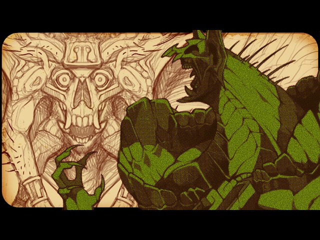 Worldbuilding my Collectable Monster Game with an Eldritch Dragon Horror