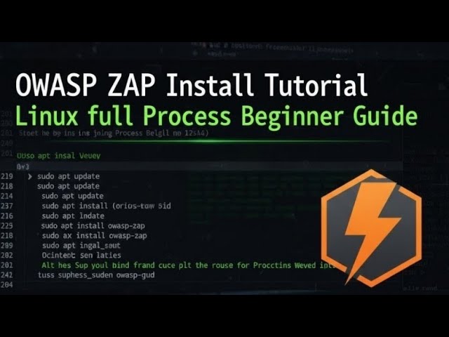 OWASP ZAP Installation on Linux | Step-by-Step Web Pentesting Guide (Part 1)