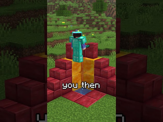 becoming immortal in minecraft #minecraft #shorts
