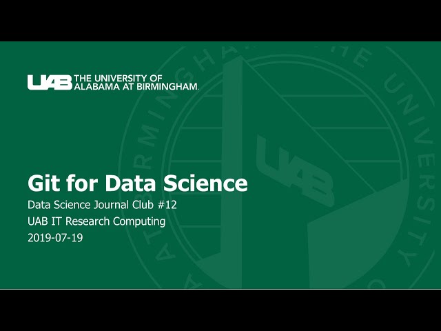 Git for Data Science [DSJC-012]