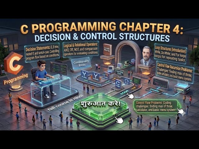 C Programming -Decision Control Structures #education #cse #cprogramming 