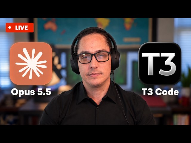 Vibe Coding with Opus 5.5 & T3 Code