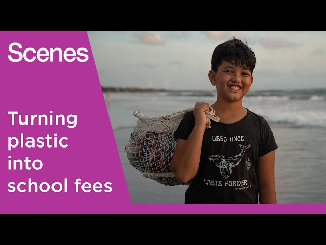 Meet the young environmentalist sending children to school in Indonesia | Scenes