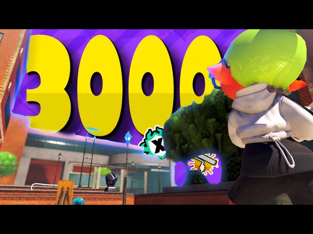 How I Got 3000 XP with SPLAT ROLLER [Splatoon 3]