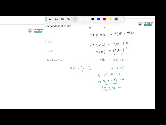Gate DA 2026 EXPECTED QUESTION | PROBABILITY & STATISTICS | MINDSPAN EDUCATION 