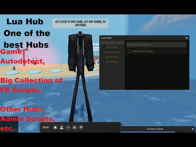 [NEW] One Of The Best Script Hubs on ROBLOX | Lua Hub Showcase [LuaXe]