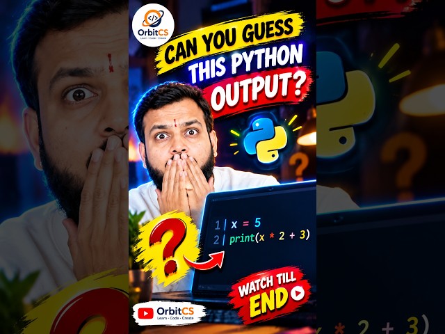 Can You Guess This Python Output? 😱🐍 #Shorts