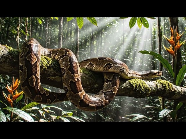 The Python’s Silent Hunt: Ambush Predator in Action | Free To Use
