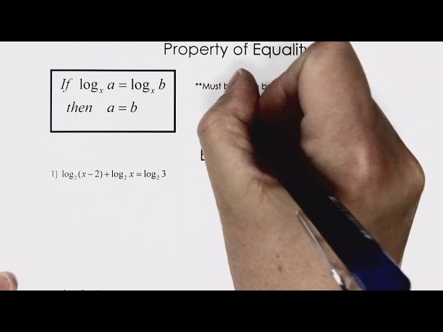 8 4 Logarithmic & Exponential Equations