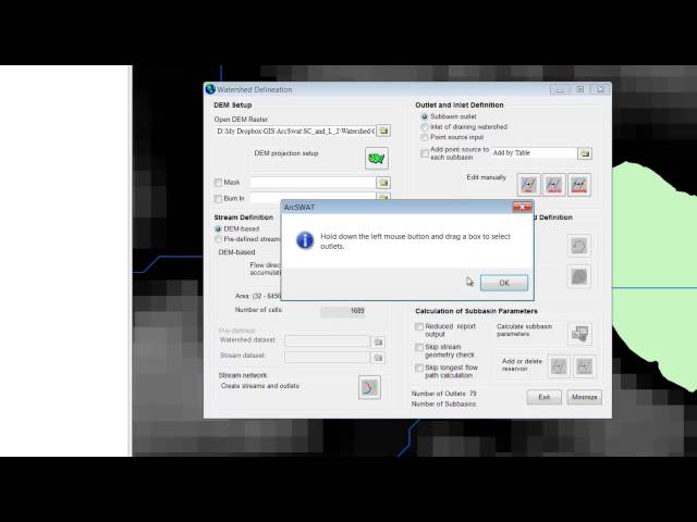 ArcSwat Tutorial 2 - Watershed Delineation