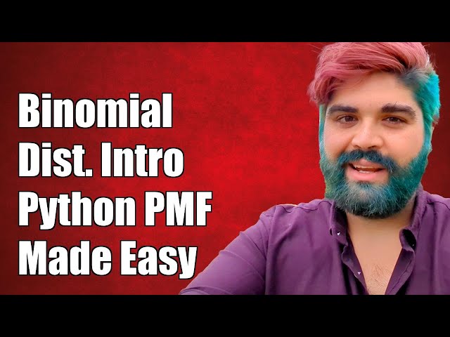Understanding Binomial Distribution: Python Probability Mass Function Explained